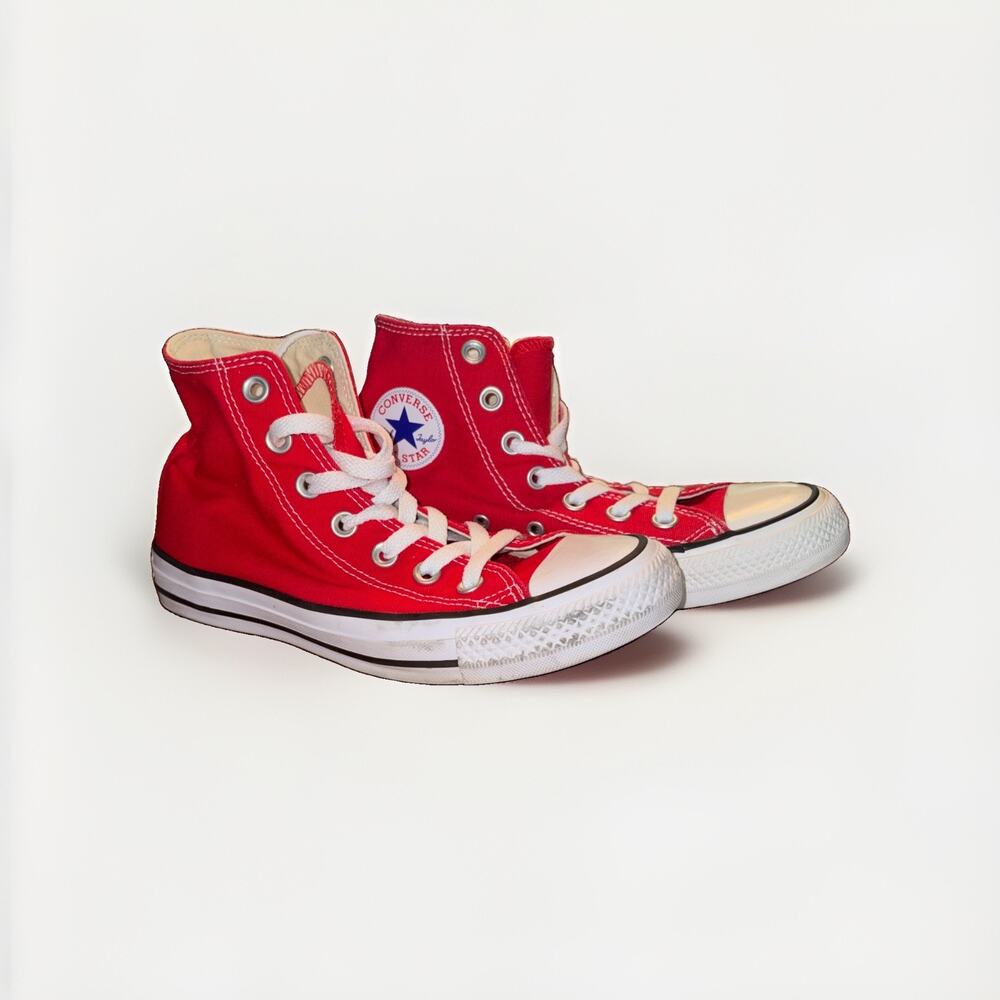 Converse Chuck Taylor All Star Men’s 4 Womens 6 Hi Top Classic Red Sneakers